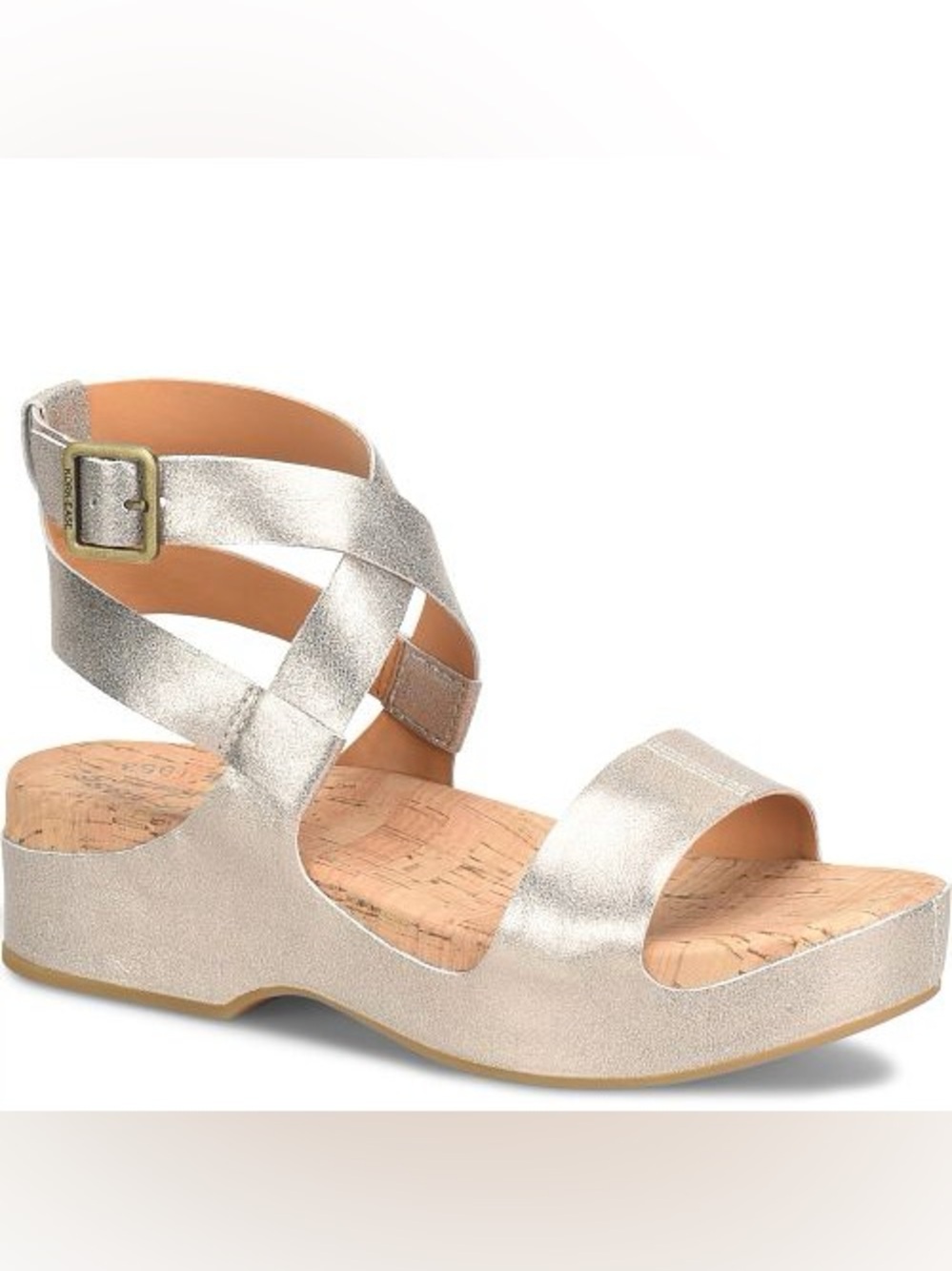 Kork Ease Yadira Soft Gold Sandals Size 10 New